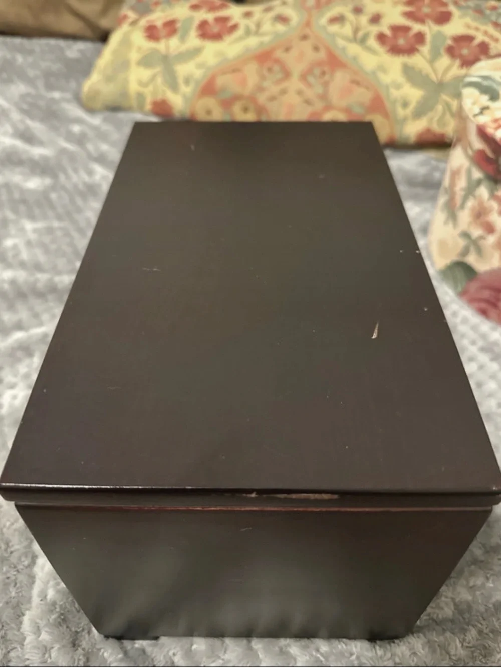 Beautiful Wooded Jewelry Box 5 Draws And Has Mirror